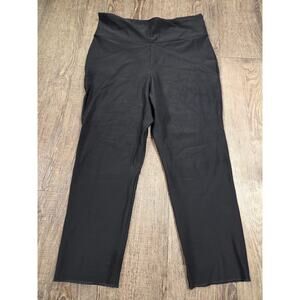 Sigvaris Compreshape Capris Compression Pants Leggings Solid Black Large